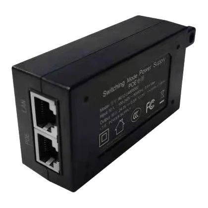 Neolight ALPHA Hybrid Black + SOLO IPW Graphite з кутком, PoE адаптер для панелі виклику Комплект відеодомофону 116806 фото