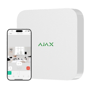 Відеореєстратор Ajax NVR (16ch) (8EU) white 527 фото
