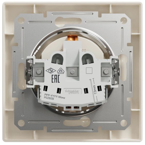 Schneider Electric Asfora EPH2900123 РОЗЕТКА З ЗАЗЕМЛЕННЯМ 99-00015594 фото