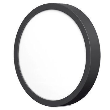 VIDEX 18W 5000K Black LED светильник круглый накладной 99-00017547 фото
