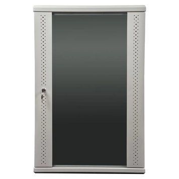 EServer 21U 600х600х1036 стекло, серая Шкаф 99-10027984 фото