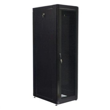 UA-MGSE4268MPB Шафа 19" 42U, 610х865 мм (Ш*Г), посилена, перфоровані двері (66%), чорна 99-00008102 фото