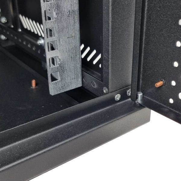 EServer 6U 600х500х370 скло, чорна Шафа 99-10027985 фото