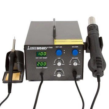 Lukey 852D+FAN Термовоздушная паяльная станция 99-10034818 фото