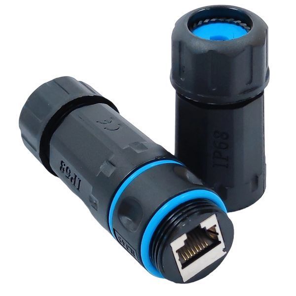 RJ45-RJ45 STP Водонепроникний з'єднувач IP68 кат. 6 112175 фото