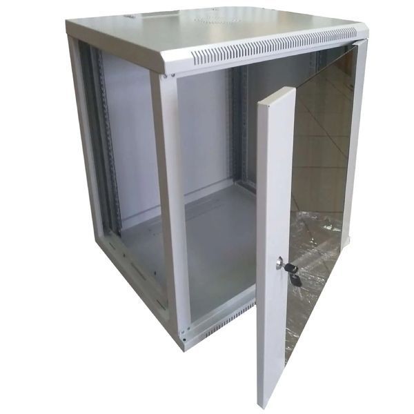 WMNC-12U-FLAT Hypernet Шафа коммутаційна настінна 12U 600x450 розбірна 99-00008321 фото