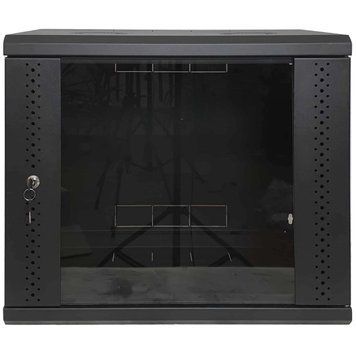 EServer 9U 600х500х503 стекло, черная Шкаф 99-10027987 фото