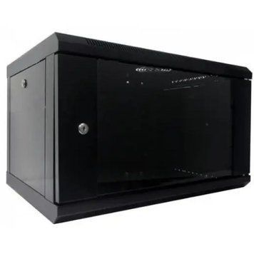 WMNC-6U-FLAT- BLACK Hypernet 6U 600x450 Шафа коммутаційна настінна 6U 600x450 99-00008323 фото