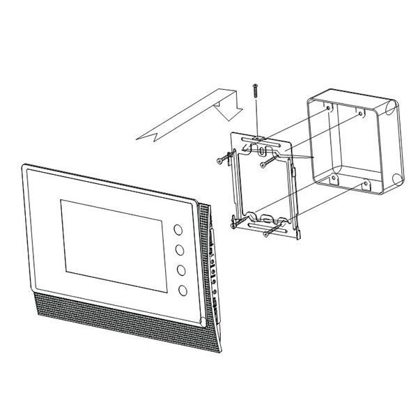 Commax CDV-70U Відеодомофон 114830 фото