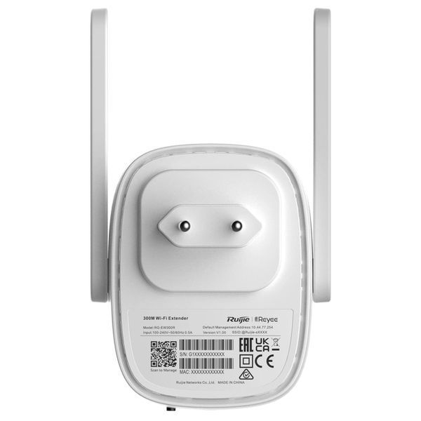 Ruijie Reyee RG-EW300R 300M Wi-Fi репітер 109722 фото