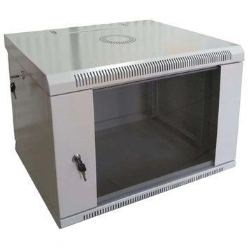 Hypernet WMNC-6U-FLAT Шафа коммутаційна настінна 6U 600x450 розбірна 99-00005765 фото