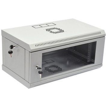 19" 4U 600x400x284мм акрилове скло, сірий Шафа 99-10037024 фото