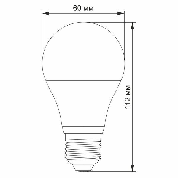 TITANUM A60 12W E27 4100K 220V LED лампа 99-00017512 фото