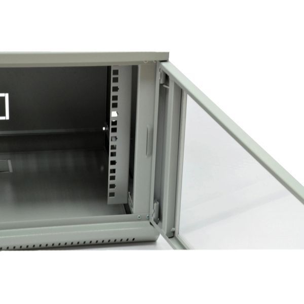 19" 6U Шкаф, 600x350x373мм (Ш*Г*В), эконом,акриловое стекло, серый 99-00009654 фото