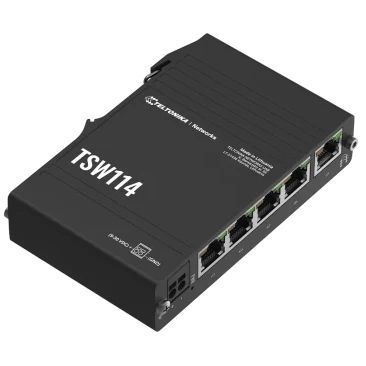 Teltonika TSW114 Комутатор 4 порти некерований 118018 фото