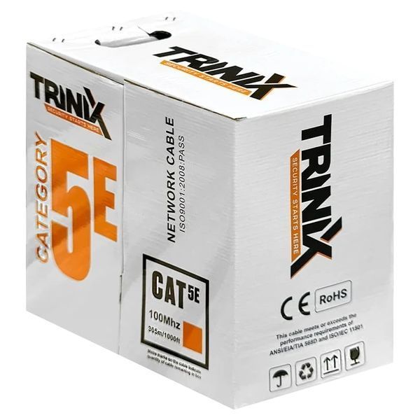 TRINIX UTP CAT5E CCA 0.51 mm LDPE Outdoor (305м) Кабель 99-10025328 фото