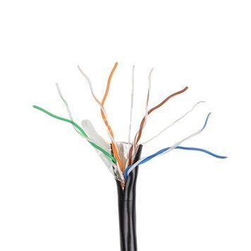 Кабель ATIS GM FTP 4P*0.5 PE 305m кат.5е (FTP мідь зовнішній) бухта 305м 99-00006191 фото
