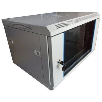 Hypernet WMNC-4U-FLAT-AC Шкаф коммутационный настенный 4U 600x450 разборный 99-00010339 фото