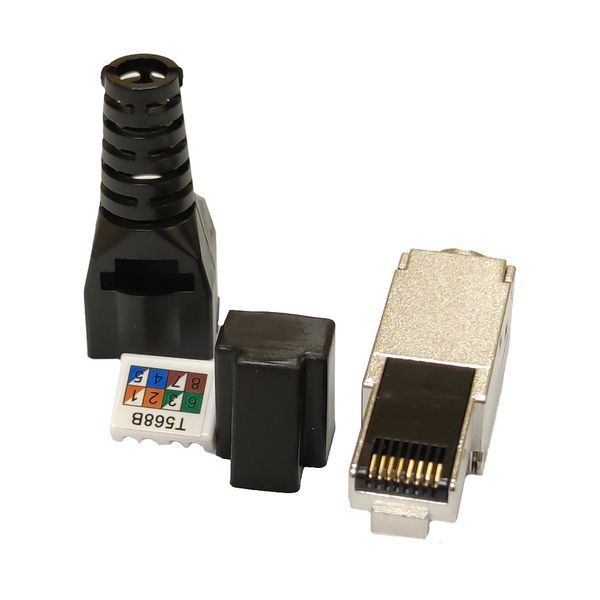 RJ45 STP кат. 6A Коннектор экранированный 99-10035877 фото