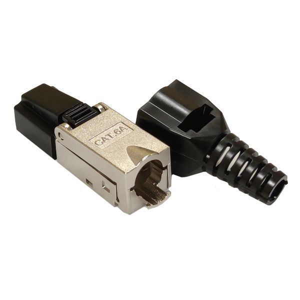 RJ45 STP кат. 6A Коннектор экранированный 99-10035877 фото