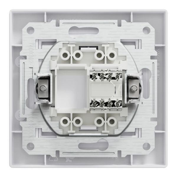 Schneider Electric Asfora EPH4300121 RJ45 кат.5е UTP Розетка комп'ютерна одинарна 109914 фото