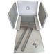 Hypernet WMNC66-12U-FLAT-AC Шафа комутаційна настінна 12U 600x600 розбірна сіра 99-00022424 фото 2