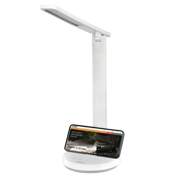 VIDEX VL-TF16W 5W 1800-5000K LED лампа настільна з акумулятором 99-00017505 фото