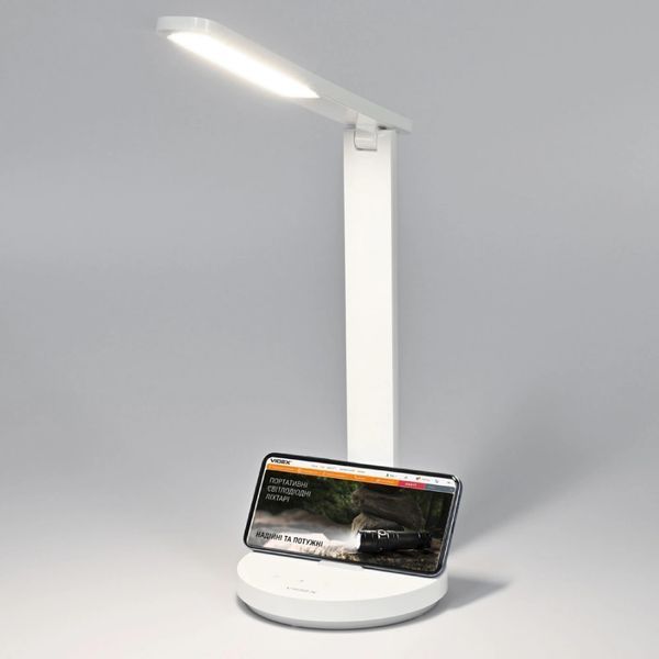 VIDEX VL-TF16W 5W 1800-5000K LED лампа настільна з акумулятором 99-00017505 фото