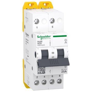 Schneider Electric iSSW Acti9 2P 25 A Перемикач 3-х позиційний 99-10029764 фото