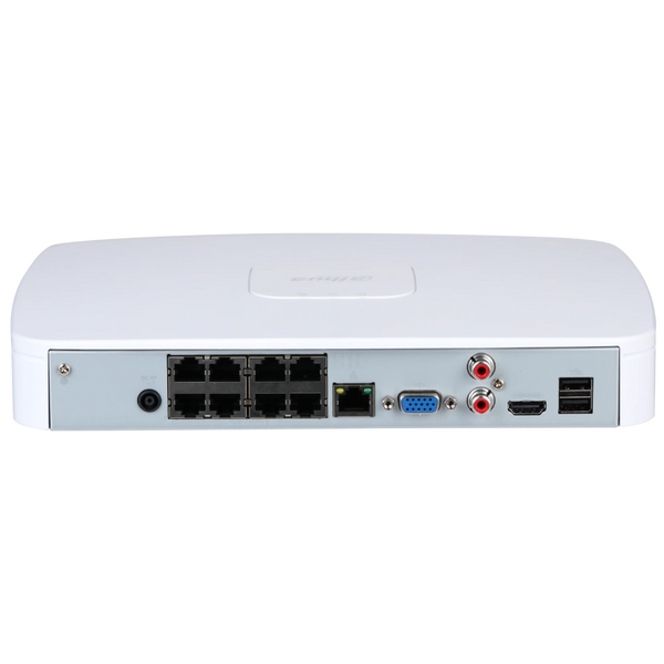 DHI-NVR2108-8P-I2 8-канальний Smart 1U 8PoE 1HDD WizSense 136 фото