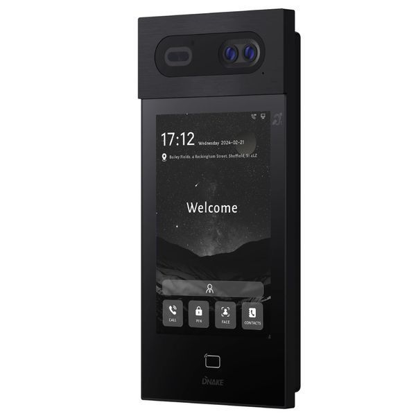 Dnake S617/F (врізна) S617 Android 8" IPS IK08 Виклична панель 119791 фото