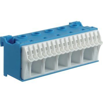 Hager QiuckConnect N-клема 5x16мм2+17x4мм2 ширина 90мм 99-00020797 фото