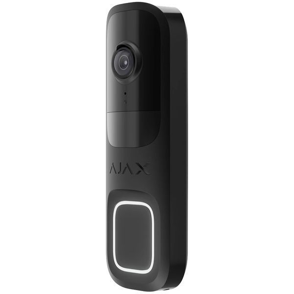 Ajax Doorbell black RAL 9005 Відеодзвінок 116851 фото