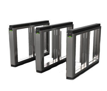 DS-K3B801SX-M/M-Dp90-110 Тумбовый распашной турникет (cредняя стойка) 99-00005273 фото